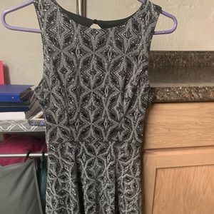 Speechless Silver Sparkle Dress